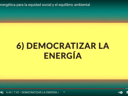 Transición energética para la equidad social y el equilibrio ambiental