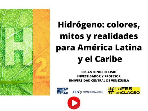 Hidrógeno: colores, mitos y realidades para América Latina y el Caribe