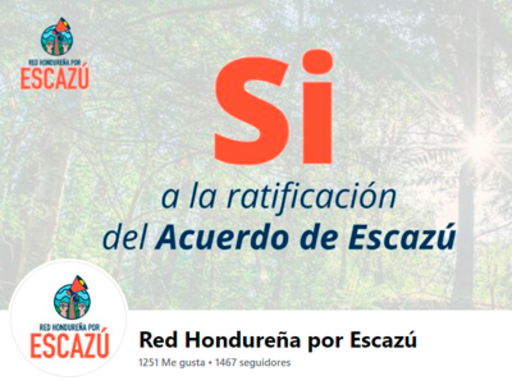 Red Hondureña por Escazú 