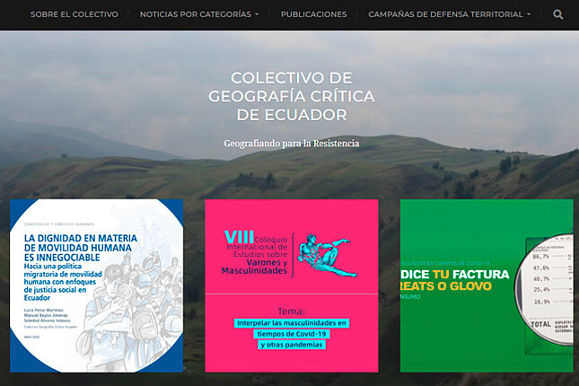 ECUADOR: Colectivo Geografía Crítica