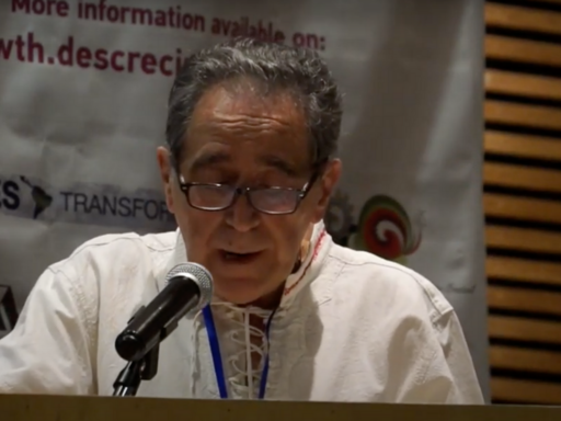 Conferencia Degrowth El regalo, la charla y la desindustrialización del mundo Miguel Valencia (México)