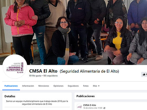 CMSA El Alto  (Seguridad Alimentaria de El Alto)