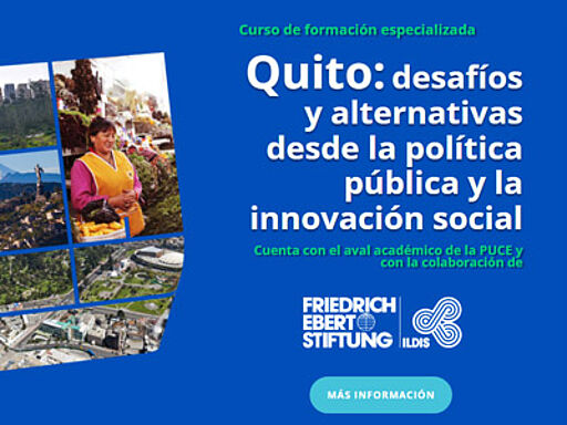 Curso de formación especializada Quito: desafíos y alternativas desde la política pública y la innovación social