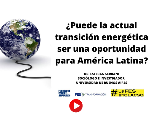 ¿Puede la actual transición energética ser una oportunidad para América Latina? 