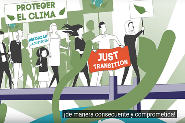 Alianzas para un cambio estructural justo y la protección del clima 