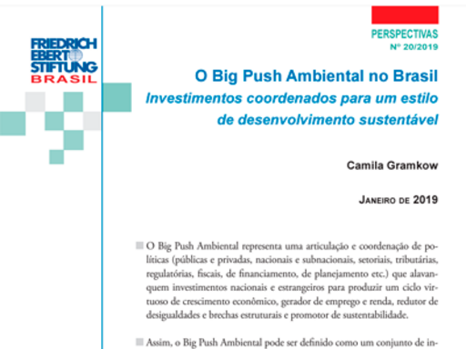 O Big Push Ambiental no Brasil