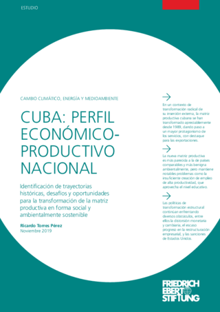 Cuba: Perfil económico-productivo nacional