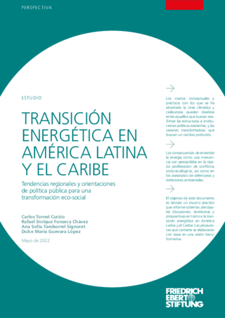 Transición energética en América Latina y el Caribe