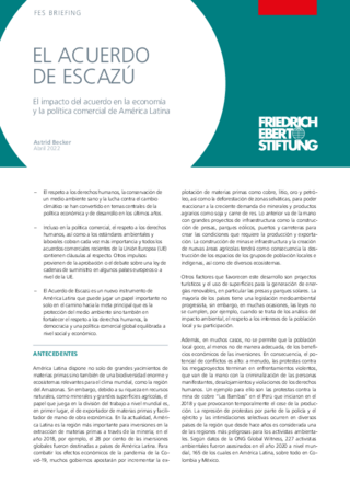 El acuerdo de Escazú